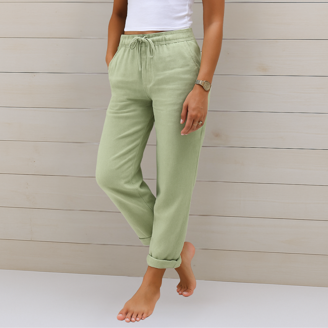 Nora | Pantaloni Eleganti e Confortevoli per un Look Casual