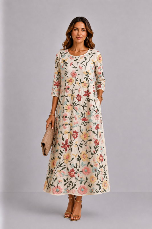 Erica | Abito Floreale Elegante