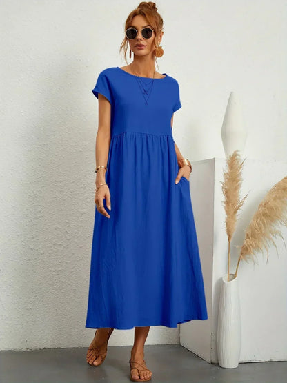 Gabriela™ | Abito midi fluido dall’eleganza senza tempo