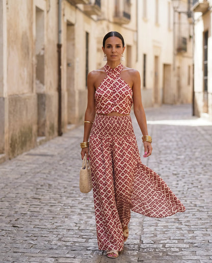 Elsa | Completo elegante con design a spalle scoperte