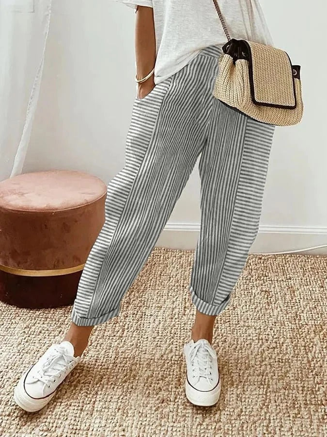 Lola | Pantaloni Estivi Casual a Taglio Ampio