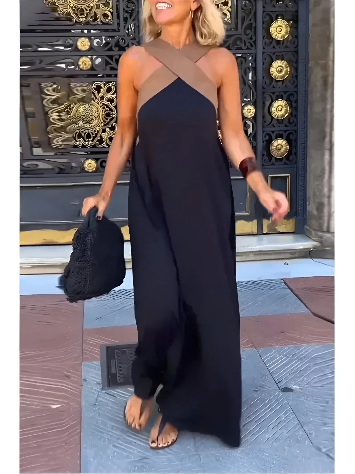 Delfina | Abito dal taglio incrociato